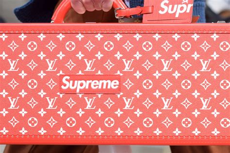 louis vuitton supreme collab for sale|supreme Louis Vuitton slippers.